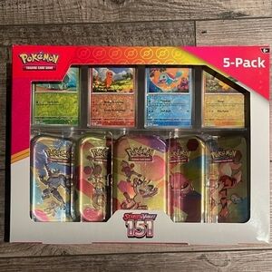 Pokemon Scarlet & Violet Trading Cards 5-Pack Set